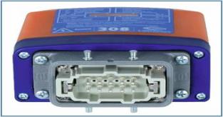 Приемный блок 308 может быть установлен без затрат на проводку просто напрямую подключен к тали.